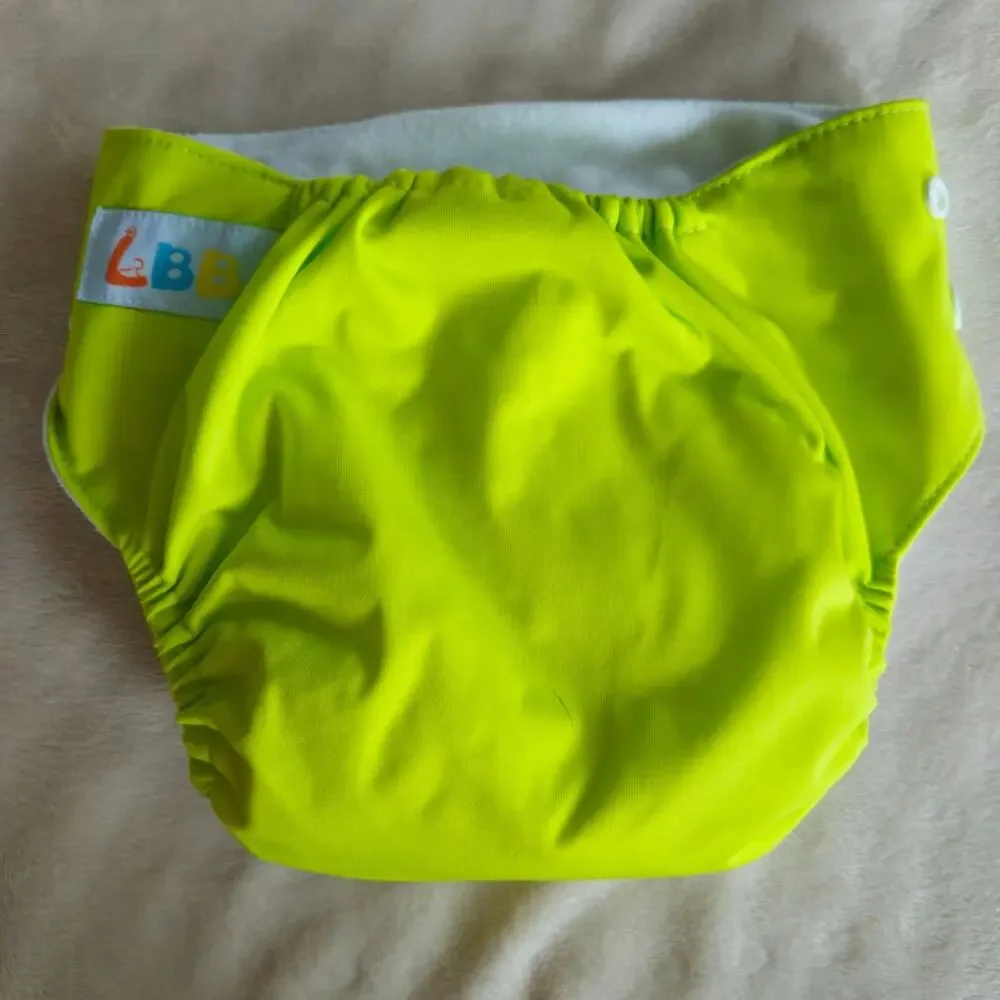 LBB (Little Bunny Bear) One-Size Pocket Cloth Diaper Bundle - Set of 3